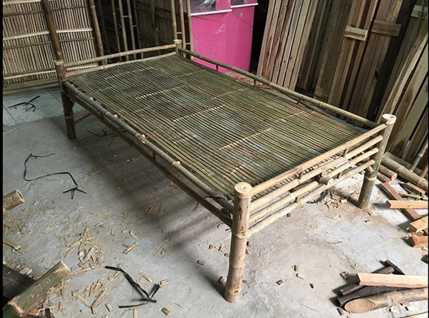 giường tre quảng nam